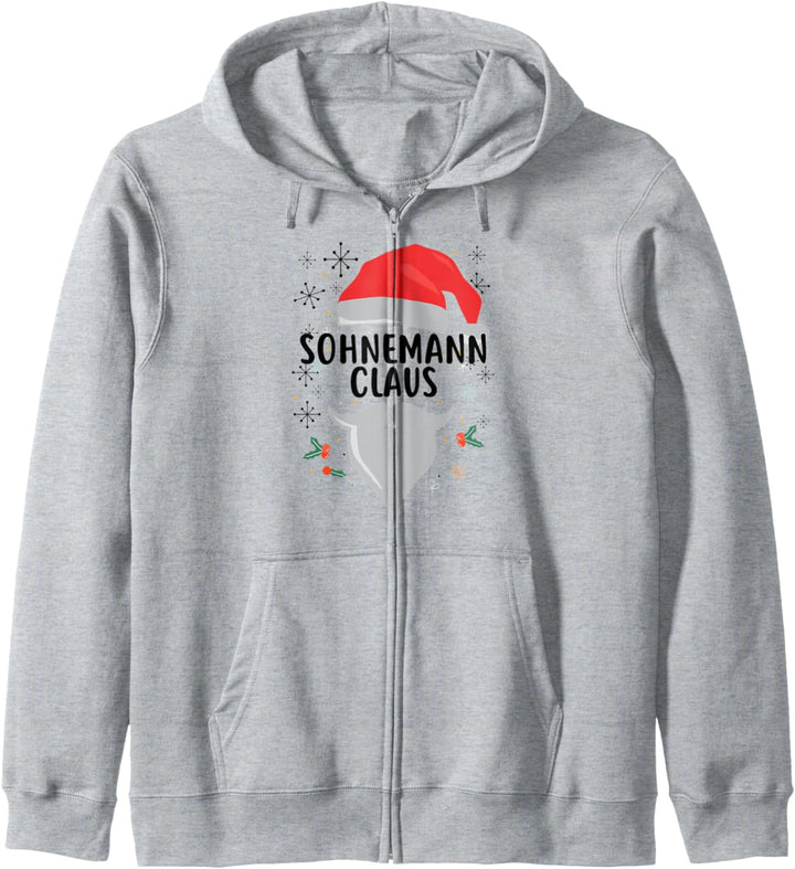 Sohnemann Claus Lustiges Weihnachts-Geschenk Sohn Familien Kapuzenjacke