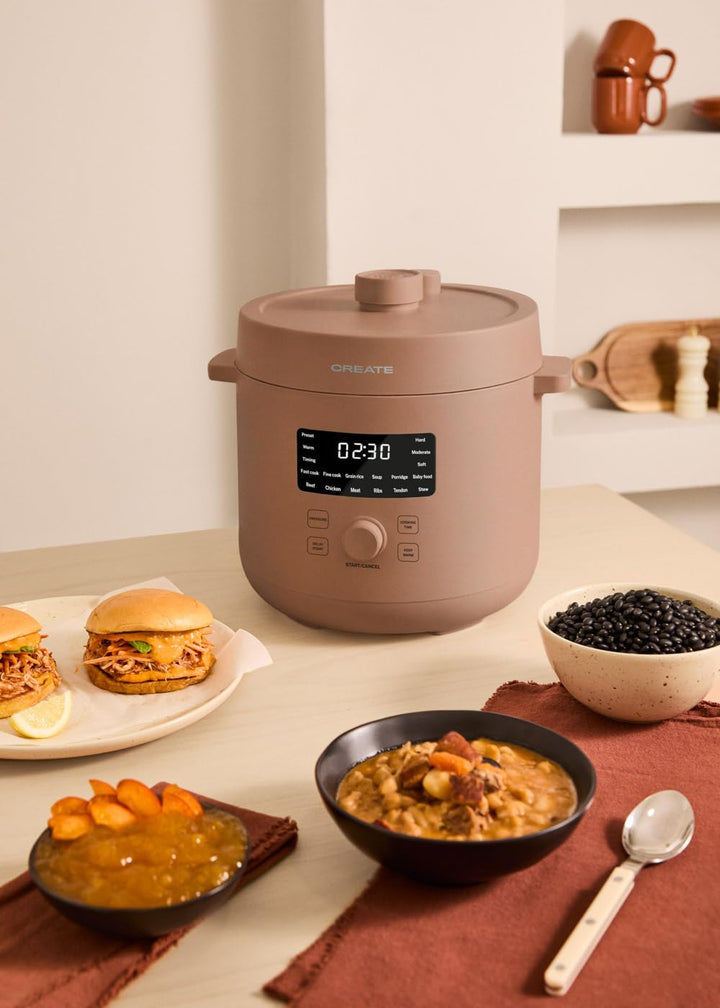 CREATE PRESSURE COOKER STUDIO / programmierbarer elektrischer Multifunktions-Schnellkochtopf, 6 l, M