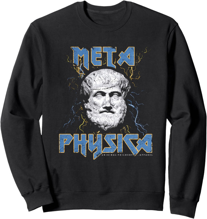 Metaphysica Aristoteles Metaphysik Vintage Philosophen Sweatshirt