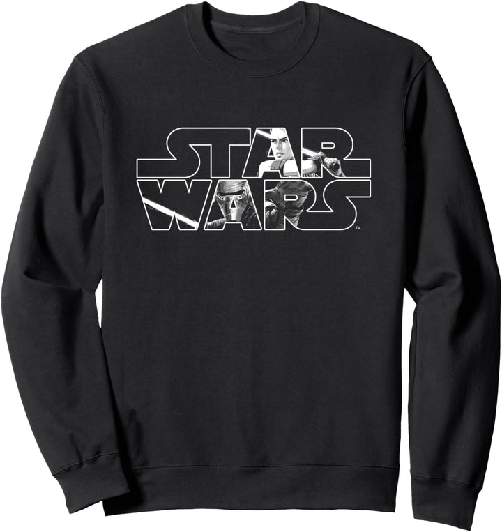 Star Wars Light vs Dark White Sweatshirt