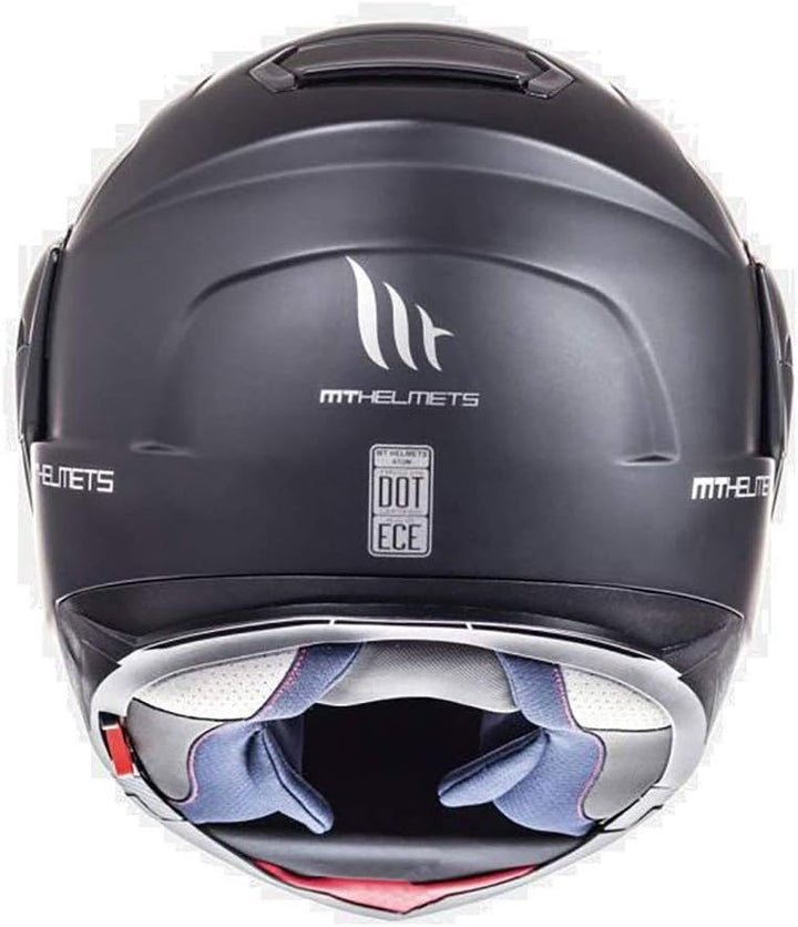 MT HELMETS ATOM SV SOLID MATT BLACK XL