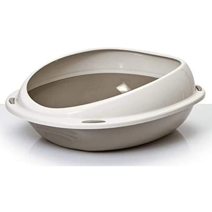 Agrobiothers Shuttle Katzentoilette, oval, mit Rand, 45 x 36 x 15 cm 45 x 36 x 15,5 cm, 45 x 36 x 15