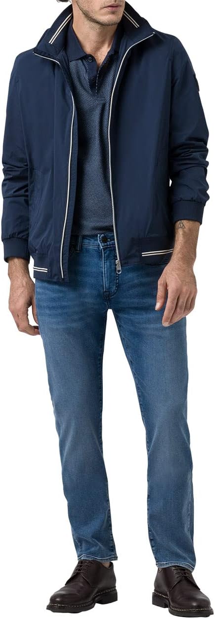 Pierre Cardin Herren Antibes Jeans 35W / 34L Ocean Blue Fashion, 35W / 34L Ocean Blue Fashion