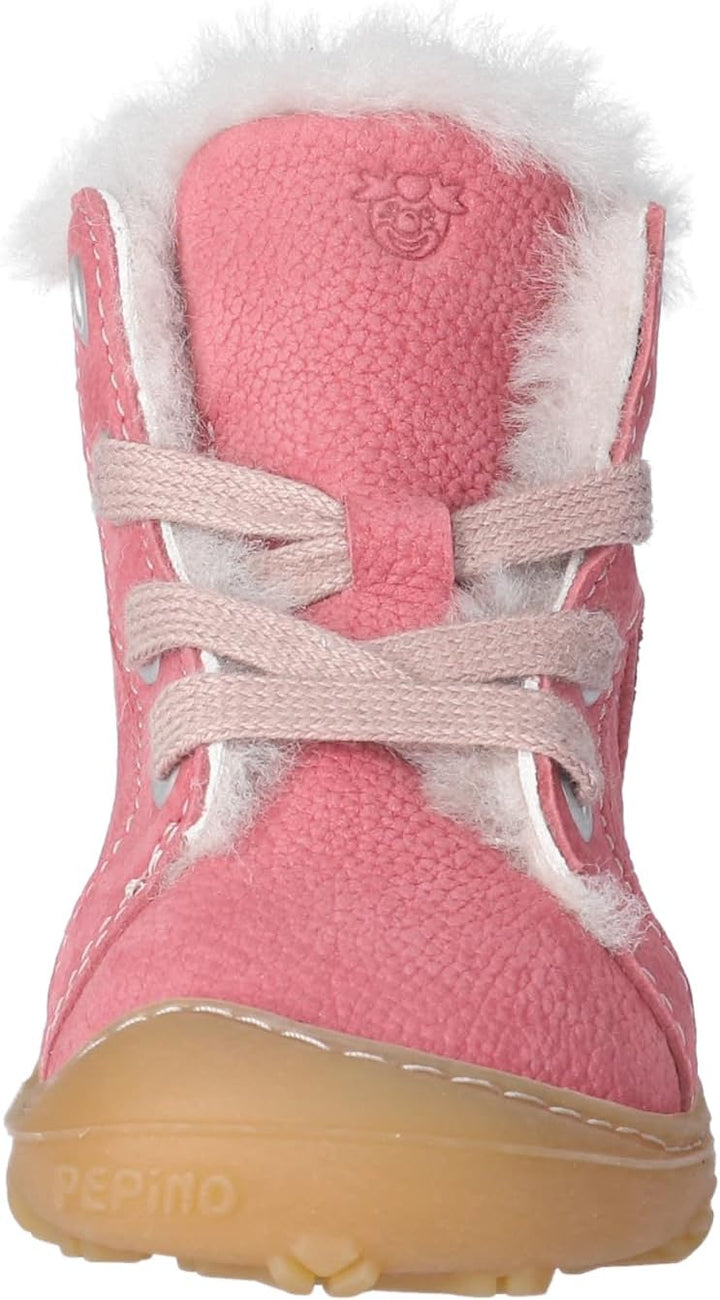 RICOSTA Mädchen und Jungen Lauflernschuhe ELIA, WMS:Weit,terracare,Barfuss-Schuh 22 EU Weit Rosa 320