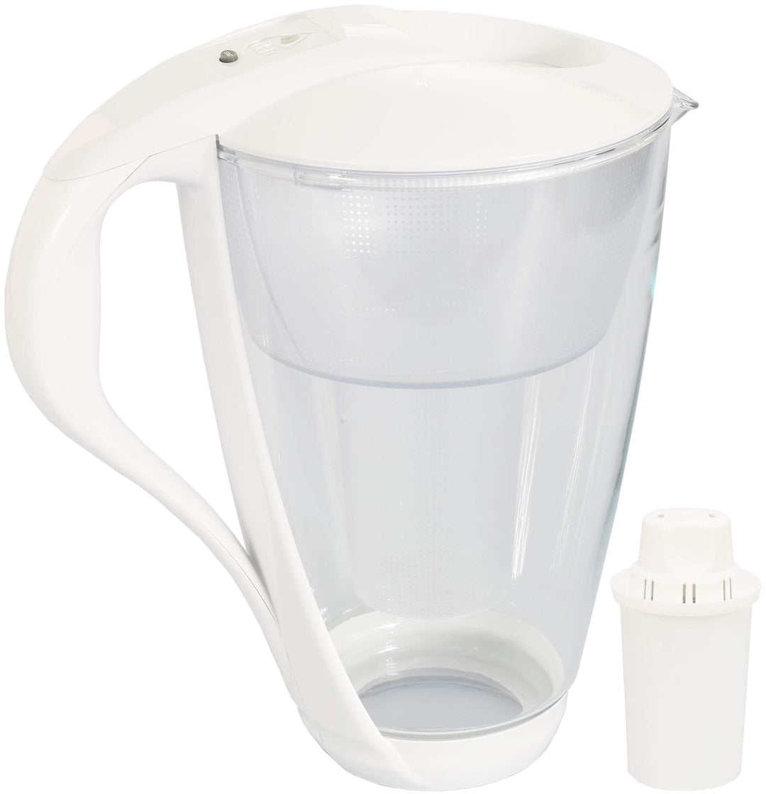 Glas-Wasserfilter Dafi Crystal Classic 2.0L inklusive 1 Filterkartusche - Weiss