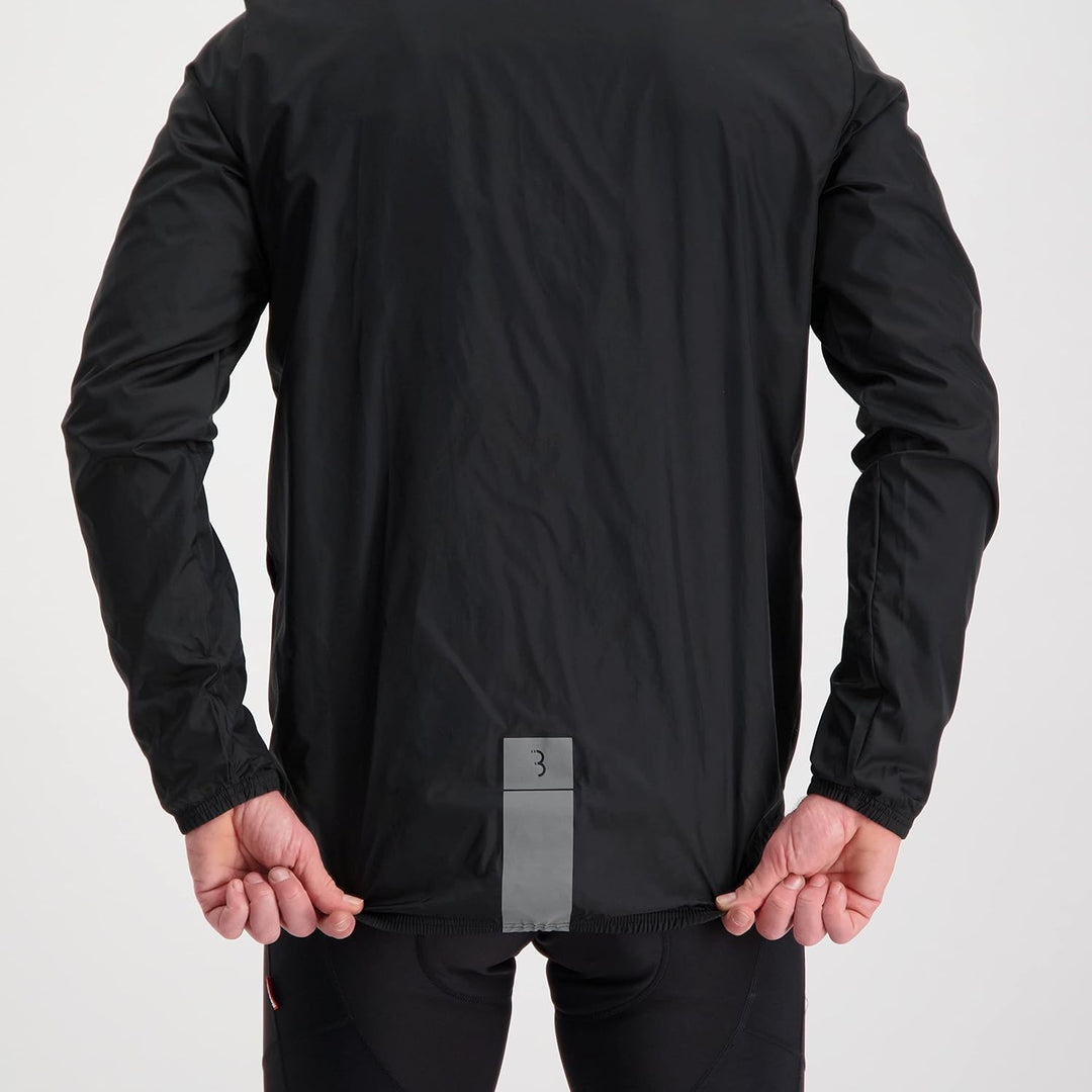 BBB Cycling FahrradJacke Herren und Damen | Wasserabweisend Winddicht Leicht Reflektierend | Rennrad