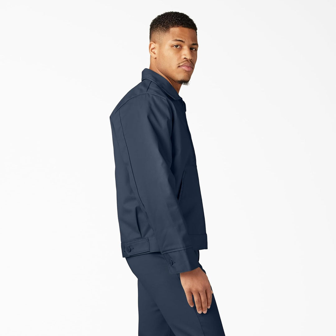 Dickies Herren LND Eisenhower Jk Jacke M Tall dunkles marineblau, M Tall dunkles marineblau