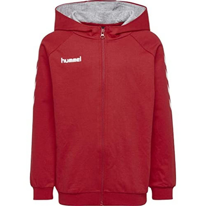 hummel Unisex Kinder Hmlgo Kids Cotton Zip Hoodie Kapuzenjacke, 176 True Red