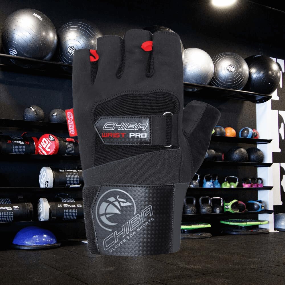 Chiba Unisex Wristguard Protect Handschuhe, Black XS Schwarz, XS Schwarz