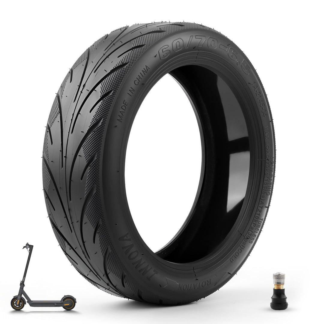60/70-6.5 Reifen Tubeless für Segway Ninebot MAX G30, Selbstheilender Pannensicher Tubeless E Scoote