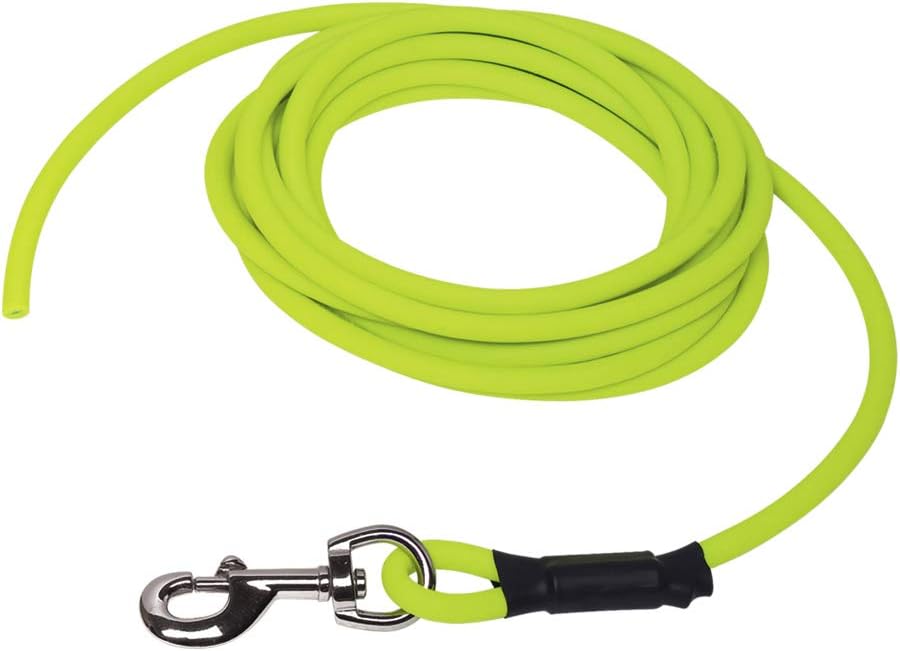 Nobby Schleppleine Cover rund, neon gelb L: 10 m, Ø 8 mm, 1 Stück gelb 10 m, Ø 8 mm, gelb 10 m, Ø 8