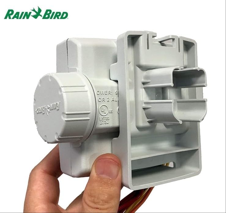 Rain Bird batteriebetriebenes Steuergerät ESP-9V 6 Stationen Bewässerungscomuter Bewässerungscontrol