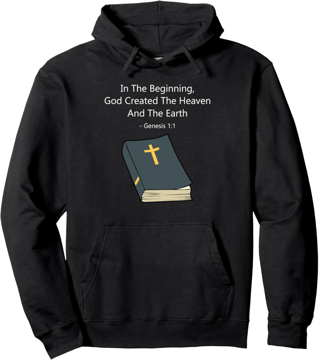 Genesis Bibelstudium Gott Christlicher Glaube Christentum Pullover Hoodie