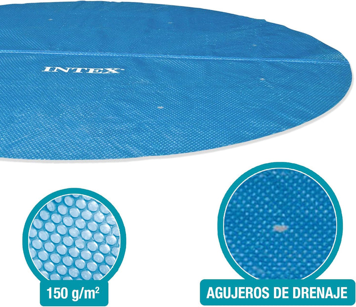 Intex Solar Cover Pool - Solarabdeckplane - Ø 457 cm - Für Easy Set und Frame Pool 457 cm