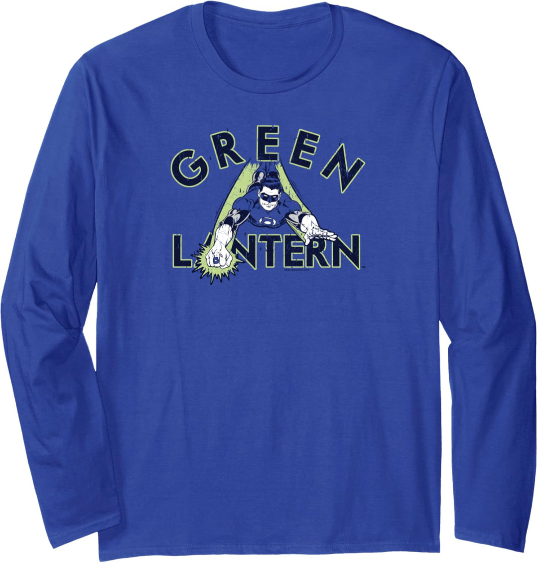Green Lantern In Flight Langarmshirt