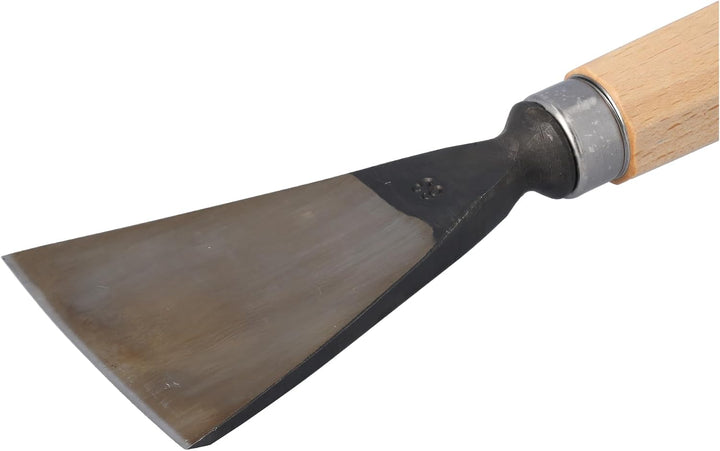 STUBAI Stemmeisen Stechbeitel Serie 52 - Form 63 | Schweizer Messer Form B 70 mm, mit Holzgriff, zum