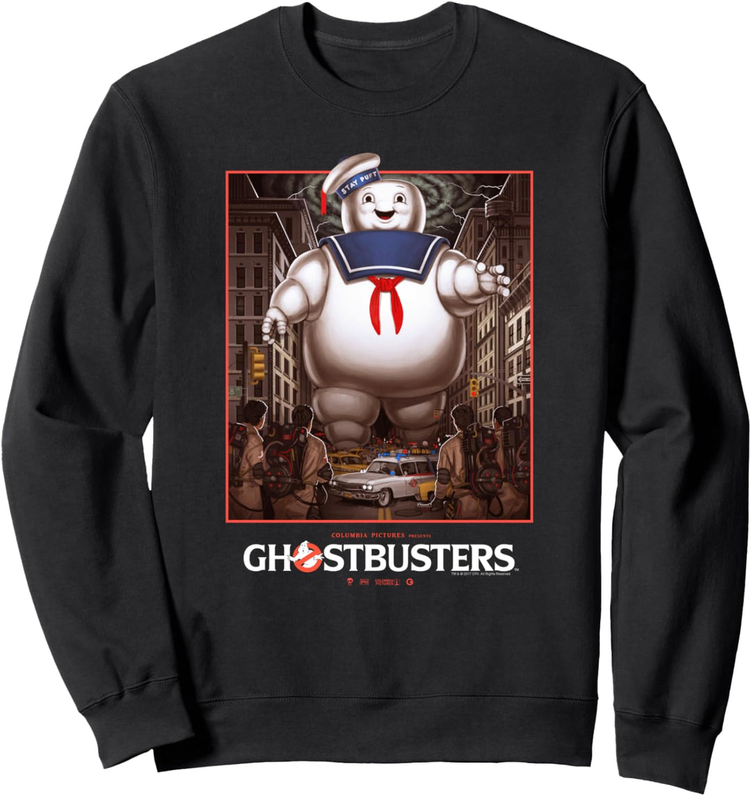 Ghostbusters Ghostbusters gegen ein aufgebauschtes Poster Sweatshirt