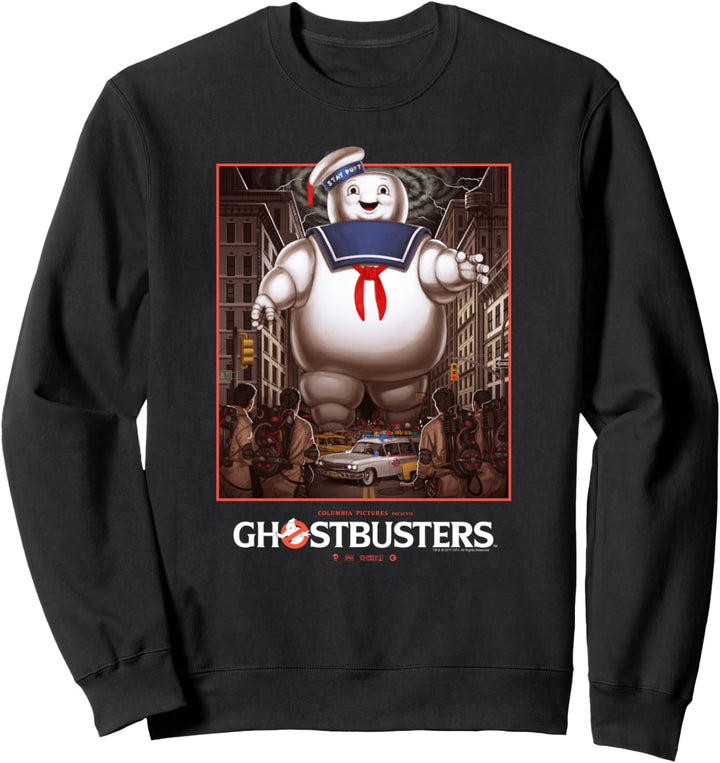 Ghostbusters Ghostbusters gegen ein aufgebauschtes Poster Sweatshirt