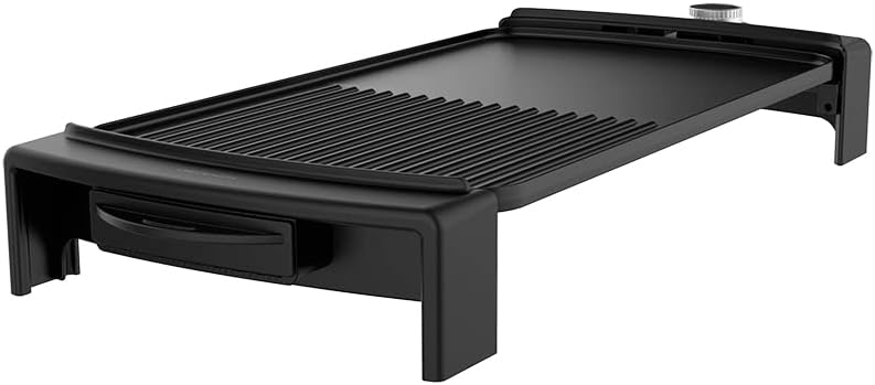 Cecotec Elektrische Grillplatte Tasty&Grill 2500 BlackWater MixGrill. 2150 W, Antihaftbeschichtung,