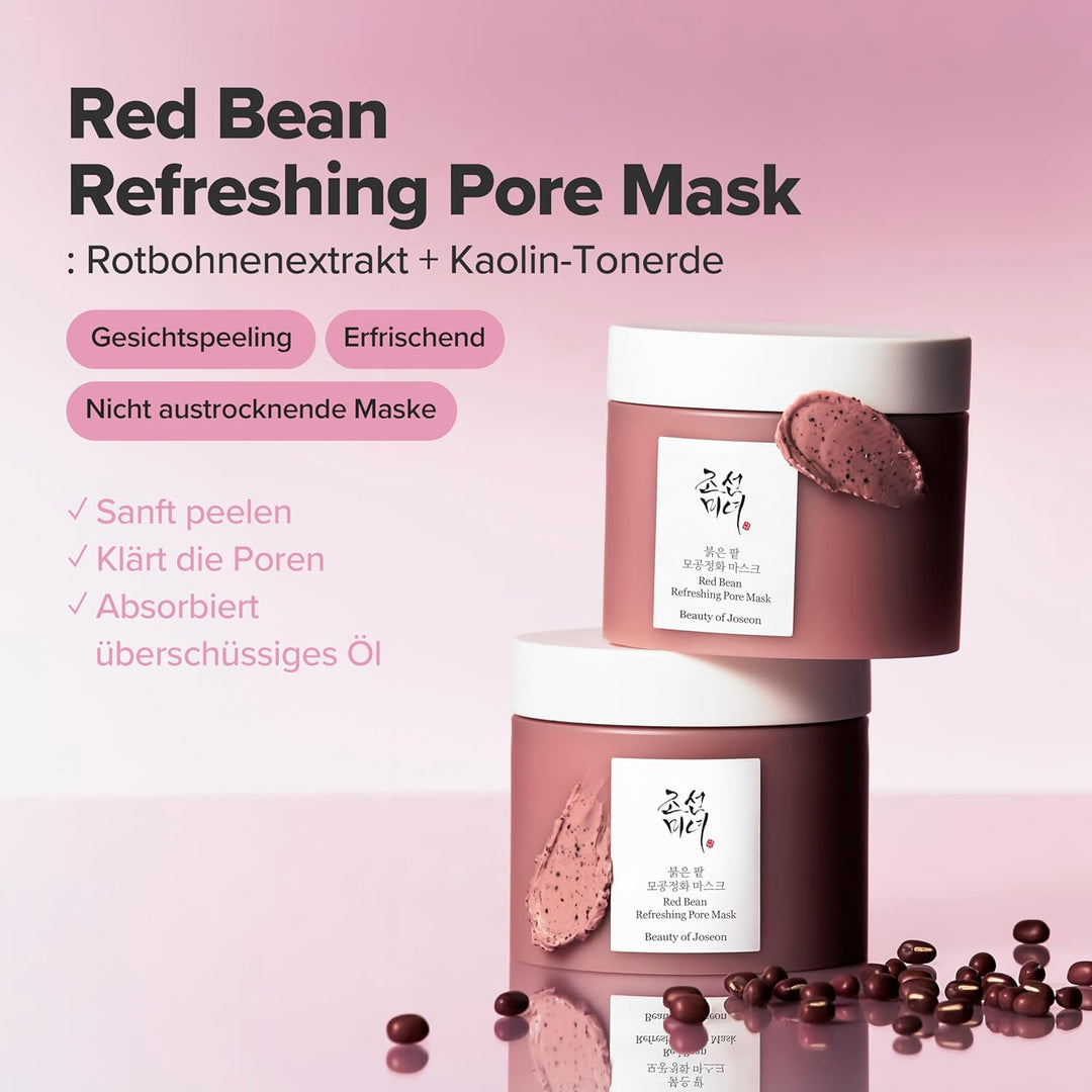 Beauty of Joseon Kühlende Porenmaske mit roten Bohnen, 140 ml, 4,73 fl.oz