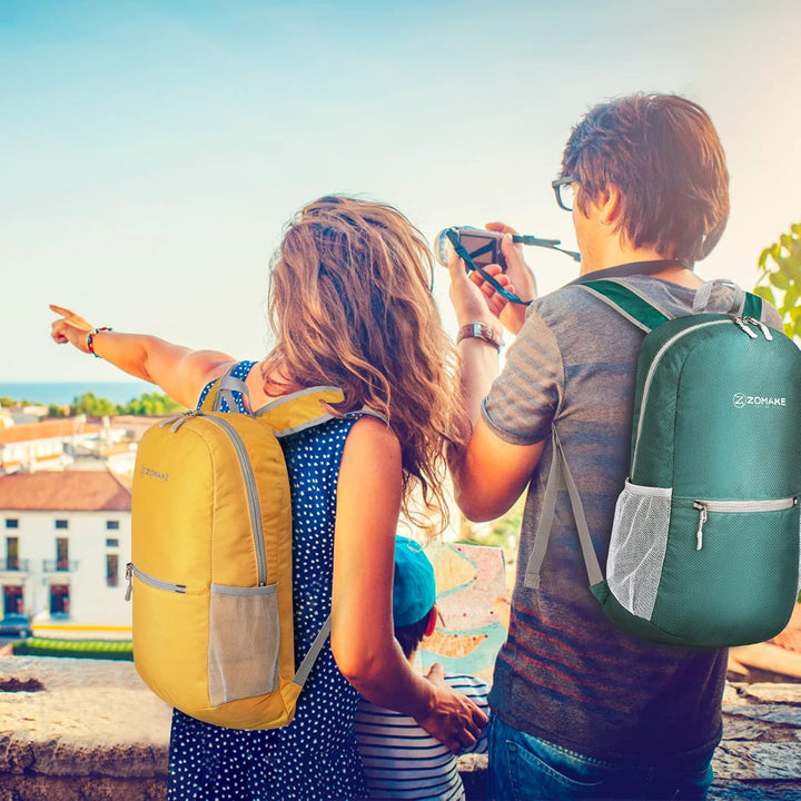 ZOMAKE Ultraleicht Faltbarer Rucksack Packbare Backpacks 20 L, Kleiner Faltbar Rucksäcke Wanderrucks