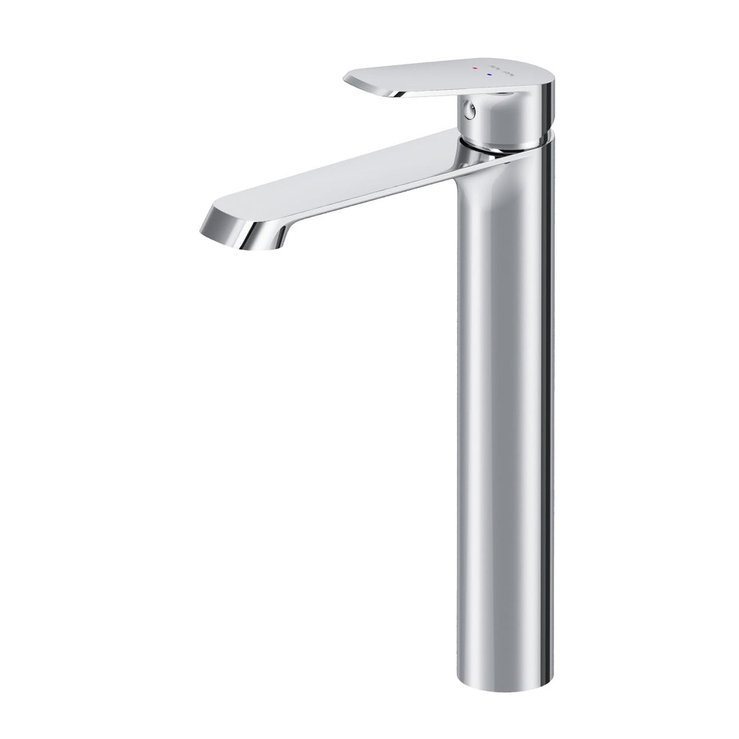 AM.PM Func Einhebel-Waschtischarmatur, Wasserhahn Bad Chrom für Waschbecken, Höhe 312mm, Einhandmisc