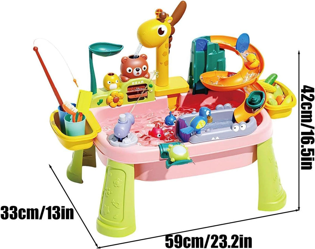 Wasserspieltisch Kinder, Wassertisch Spielzeug, Sand Wassertisch Spielzeug Für Draussen, Niedlicher
