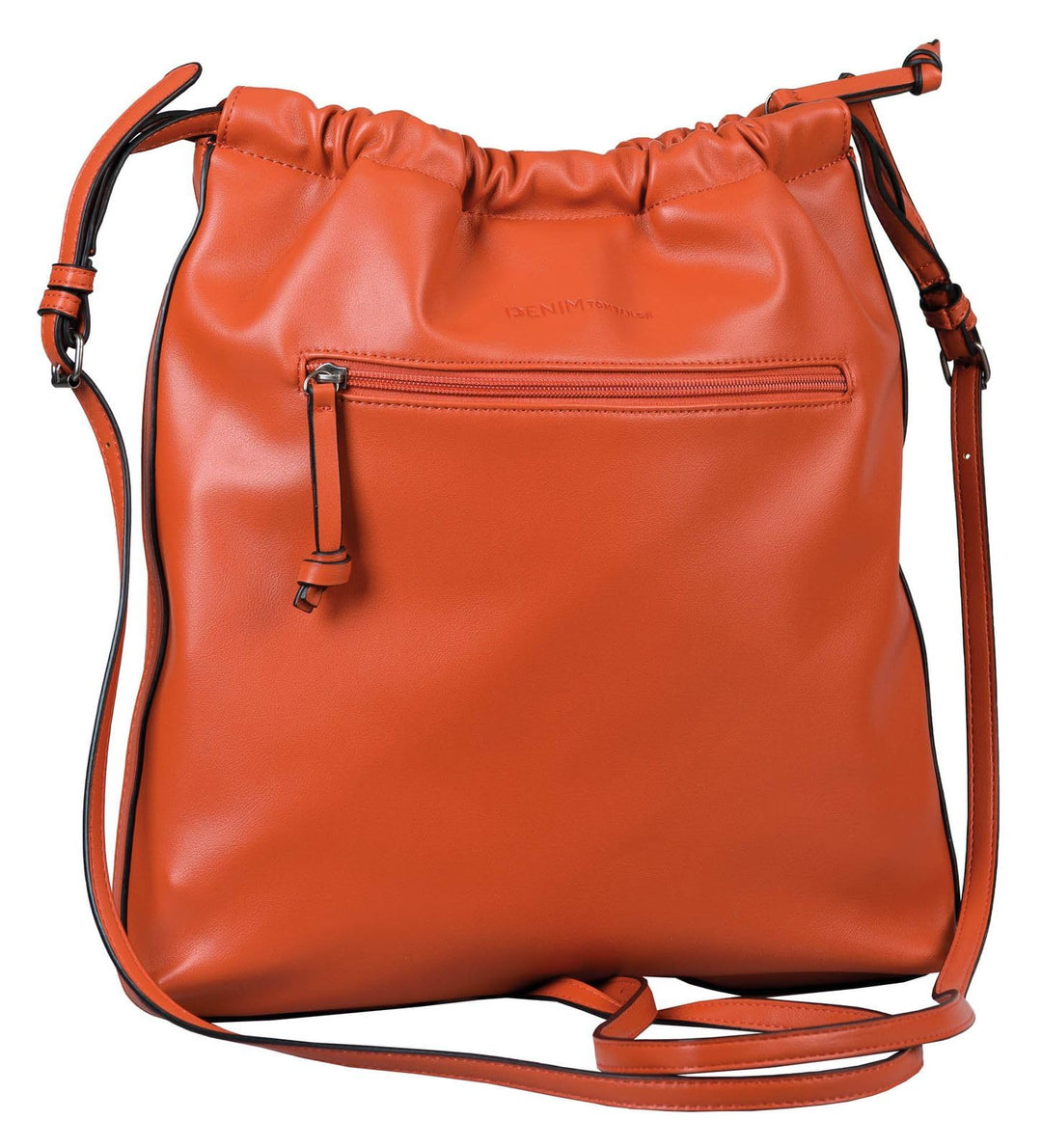 Denim TOM TAILOR - Fiona, Damen, Rucksack, one size, Orange, 34x7,5x36 cm