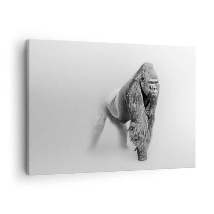 Bilder auf Leinwand Orang-Utan Tier Leinwandbild mit Rahmen 70x50cm Wandbilder Dekoration Wohnzimmer