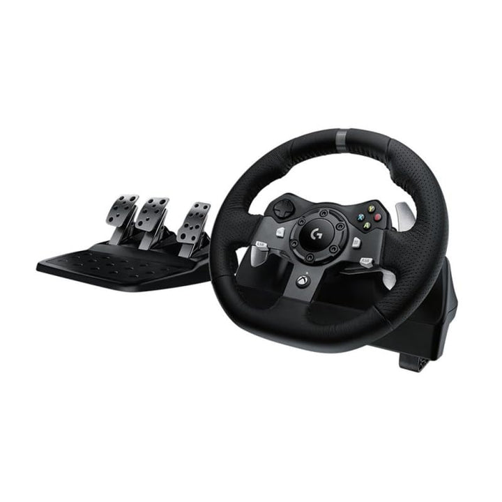 Logitech G G920 Driving Force Gaming Rennlenkrad, Zweimotoriges Force Feedback, 900° Lenkbereich, Ra