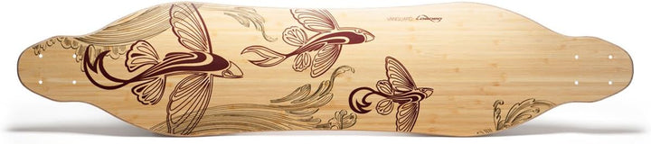 Loaded Boards Vanguard Bamboo Longboard Skateboard Deck Flex 4 (55 - 77+ kg / 120 - 170+ lbs.), Flex
