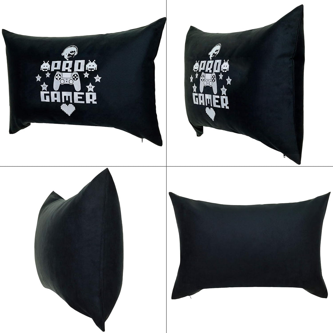 PRO Gamer Kissen 40x60cm Gamer Zocker Kissen lustiges Einweihungsgeschenk Wohnzimmer Dekokissen mit