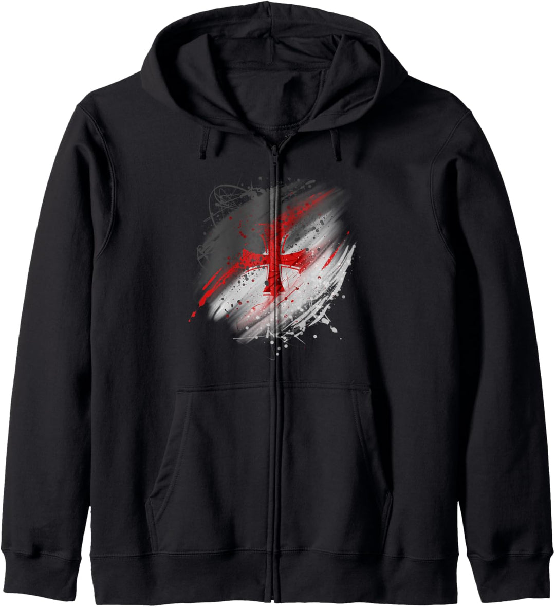 Ritter Templer Kreuz Geschenk Ritter Templer Kapuzenjacke