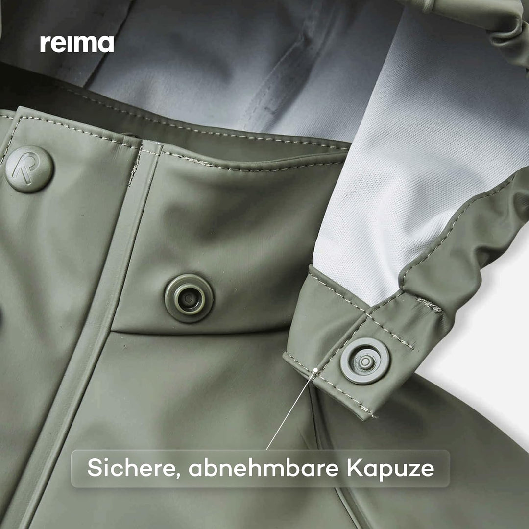 Reima - Lampi Regenjacke für Kinder Wasserdicht - Jacke für Jungen und Mädchen, Reissverschluss vorn
