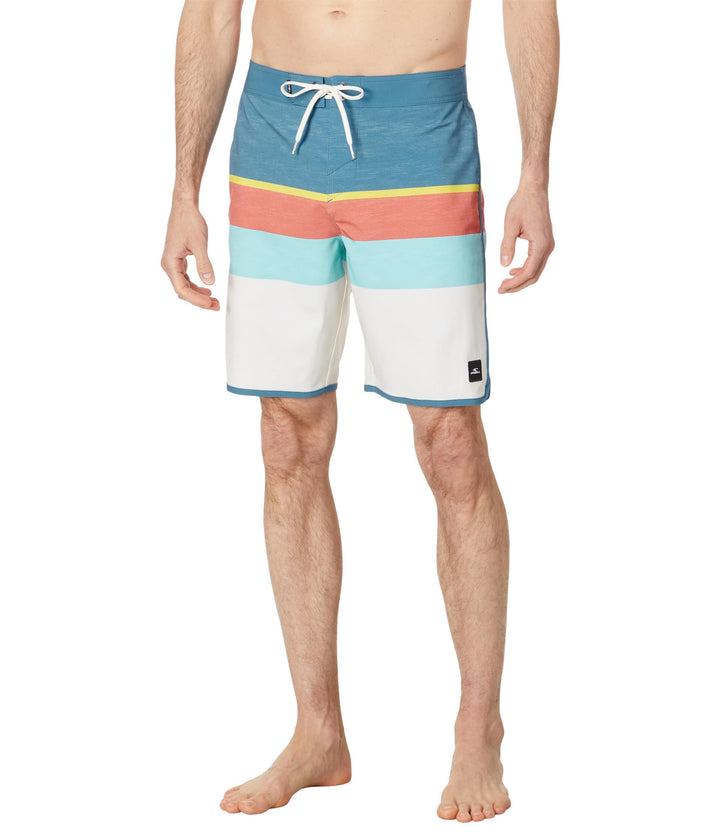 O'NEILL Herren Hyperfreak Heist Boardshorts Bademode 28 Copen Blue | Lennox Scallop 19, 28 Copen Blu