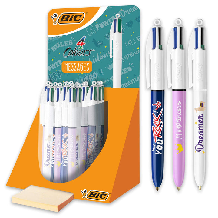 BIC Kugelschreiber, einziehbar, mittlere Spitze (1,0 mm) – 30 Stück