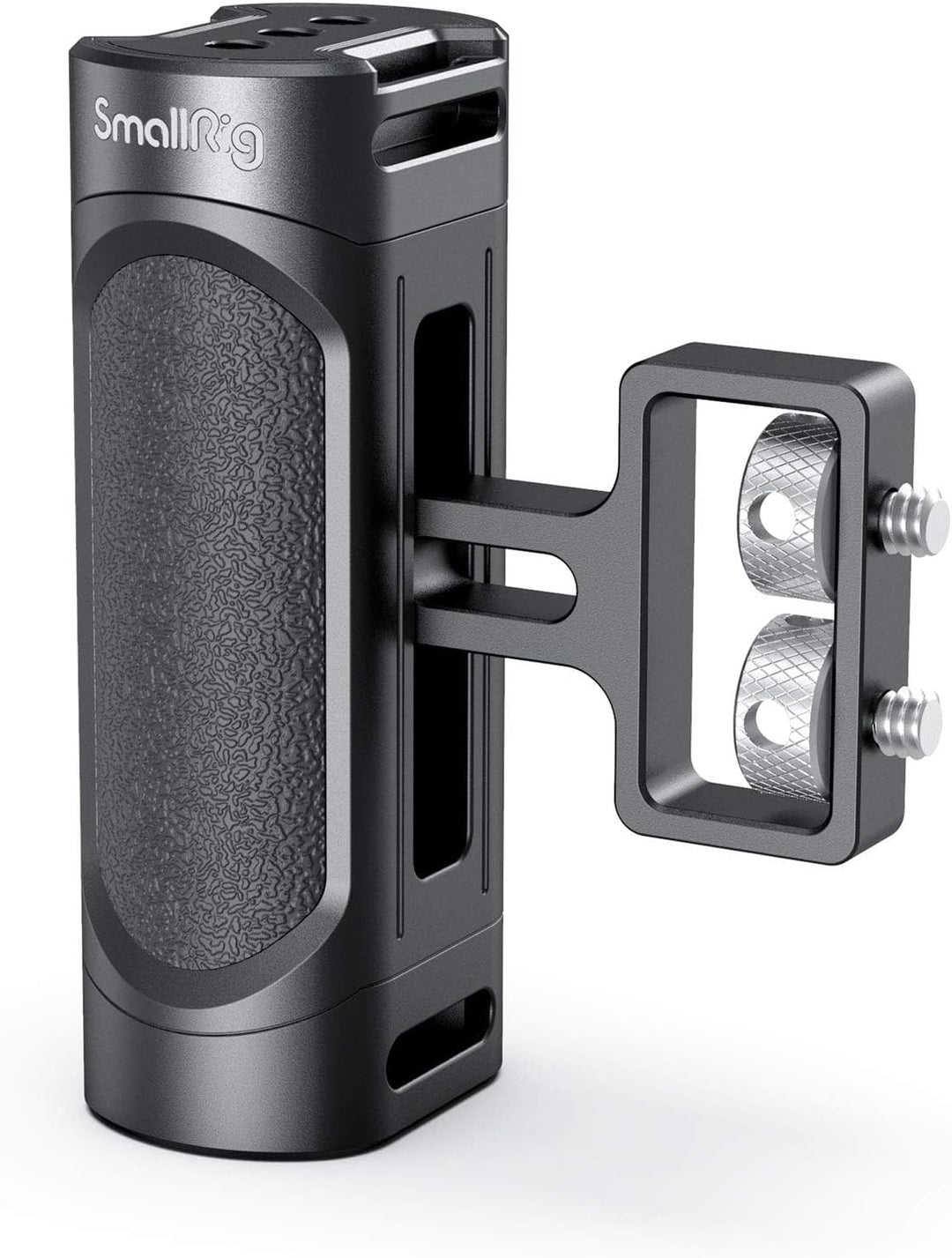 SMALLRIG Mini Seitengriff Side Handle mit doppelter 1/4”-20 Schrauben für DSLR Kamera Cage, Up and D