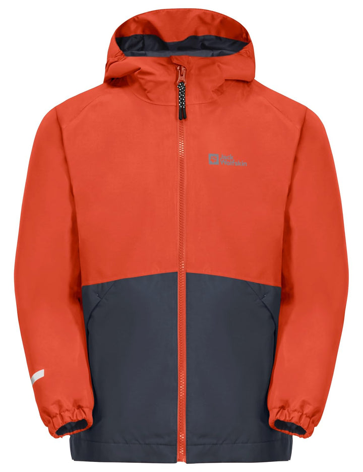 Jack Wolfskin Unisex Kinder Jacket 92 carnelian, 92 carnelian