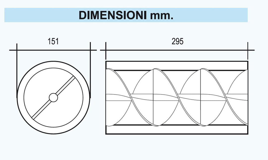 Die Belüftung he4330 akustisches Schalldämpfer für Löcher und durchgeführt von Ventilation, Durchmes