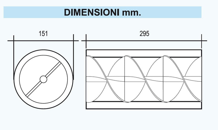 Die Belüftung he4330 akustisches Schalldämpfer für Löcher und durchgeführt von Ventilation, Durchmes