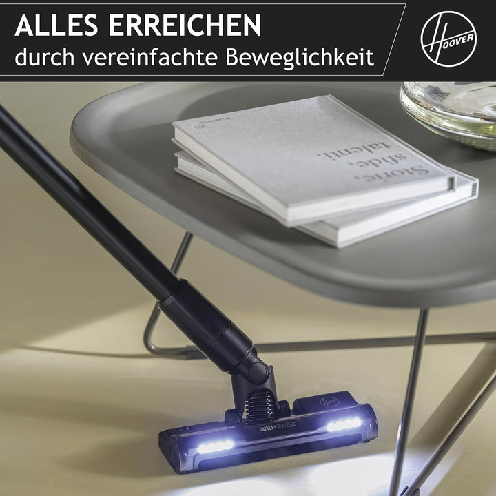 Hoover ultraleichter kabelloser HF2 Akku Staubsauger für Tierhaare, mit Verdichtungs-Funktion für 3X