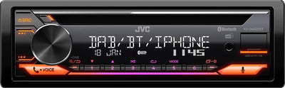 JVC KD-DB922BT Autoradio DAB+ Tuner, Anschluss für Lenkradfernbedienung, Bluetooth-Freisprecheinr