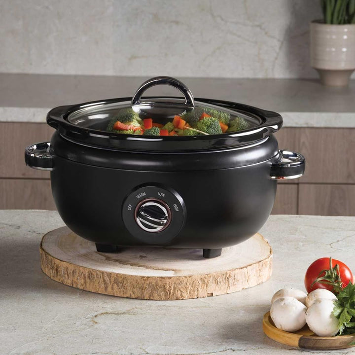 Berlinger Haus Schongarer mit Deckel 3,5 l Black Rose Collection BH-9669