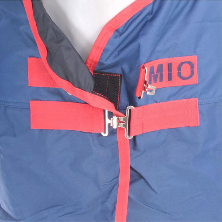 Horseware Mio Turnout Medium 200g - Dark Blue & Red 140, 140