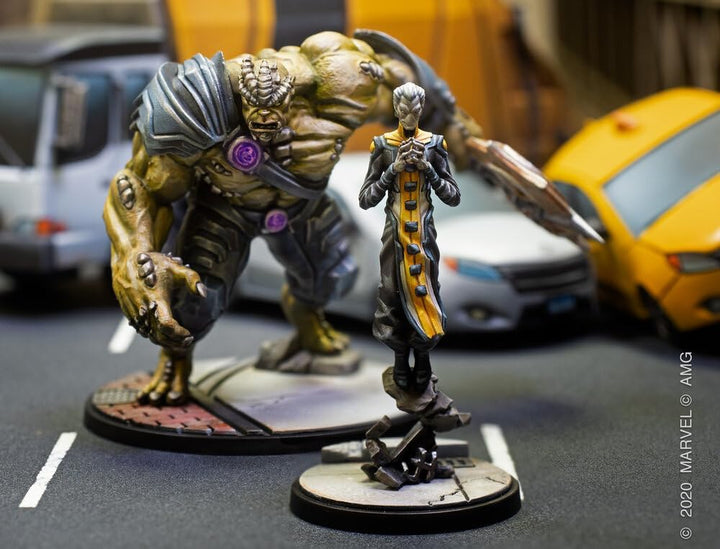 Atomic Mass Games - Marvel Crisis Protocol: Character Pack: Black Dwarf and Ebony Maw - Miniature Ga
