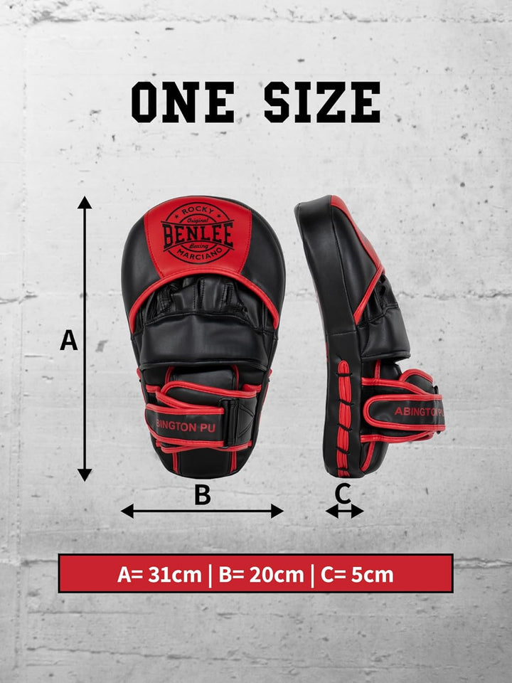 Benlee Pratzen Abington PU Black/Red Einheitsgrösse, Black/Red Einheitsgrösse