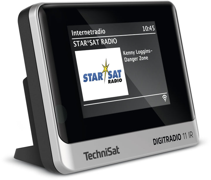 TechniSat DIGITRADIO 11 IR - DAB+ und Internetradio Adapter (WLAN, Farb-Display, Bluetooth, Fernbedi