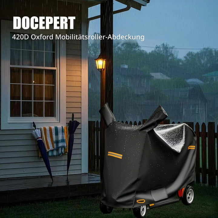 Abdeckung für Elektro-Scooter, wasserdicht, für den Aussenbereich, 420D-Oxford-Gewebe, Zubehör für 3