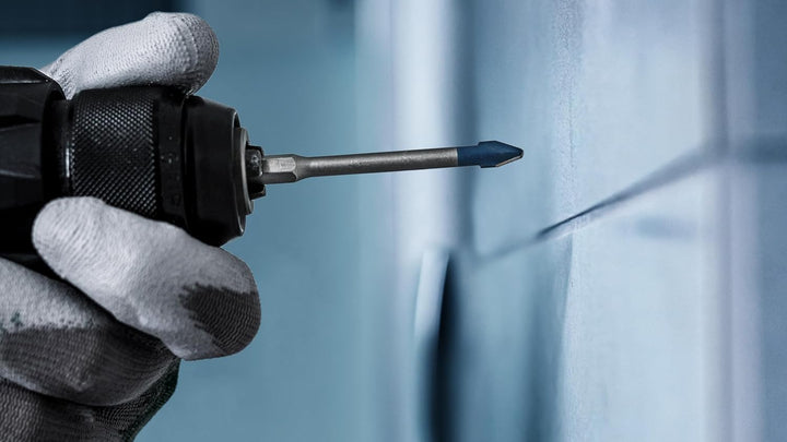 Bosch 1x EXPERT HEX-9 Hard Ceramic Bohrer (für Harte Fliesen, Weiche Fliesen, Ø 6,00 mm, Professiona