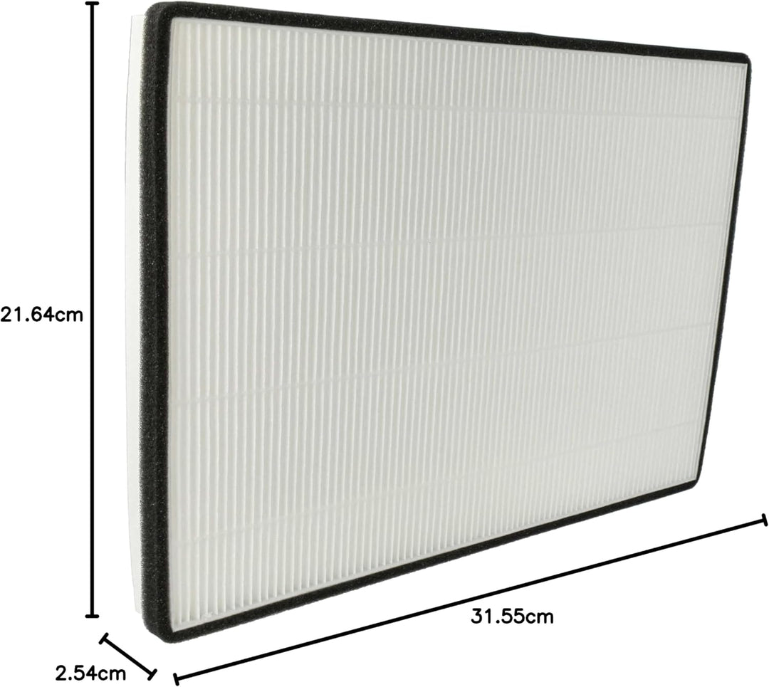 vhbw Luftfilter F7 kompatibel mit Helios KWL EC 300 W, KWL EC 300 Pro Lüfter, Badlüfter, Ventilator,